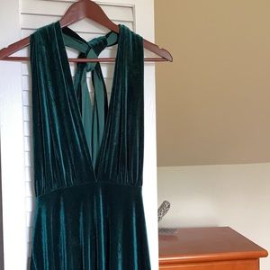 Velvet Infinity Dress